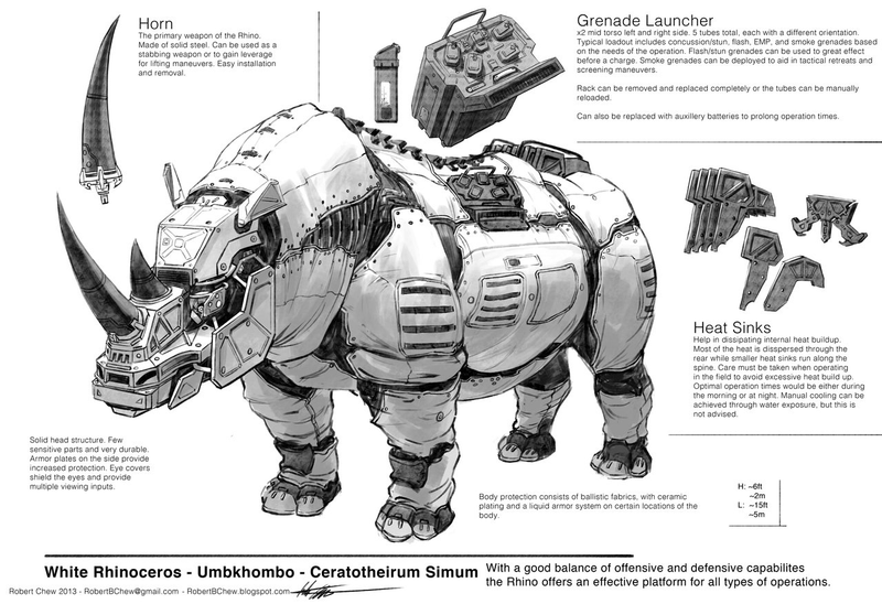Illustration for article titled Robots shaped like African animals join the fight against poachers